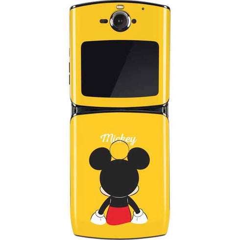 Disney Mickey Mouse Backwards Motorola RAZR Skin