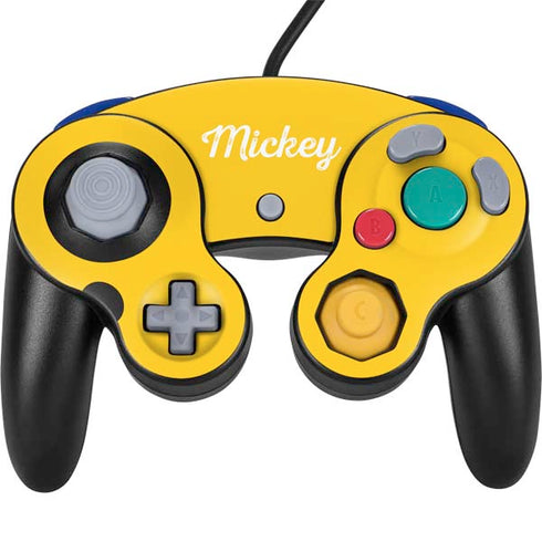 Disney Mickey Mouse Backwards Nintendo GameCube Controller Skin