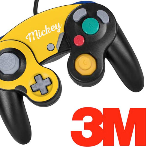 Disney Mickey Mouse Backwards Nintendo GameCube Controller Skin