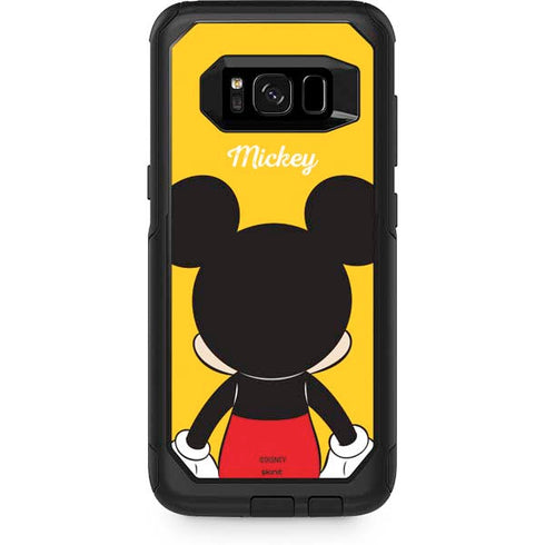 Disney Mickey Mouse Backwards Otterbox Commuter Galaxy Skin