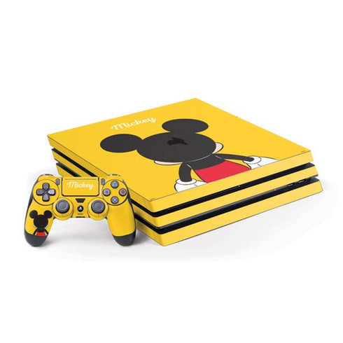Disney Mickey Mouse Backwards PS4 Pro Bundle Skin