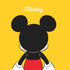Disney Mickey Mouse Backwards PS4 Slim Skin