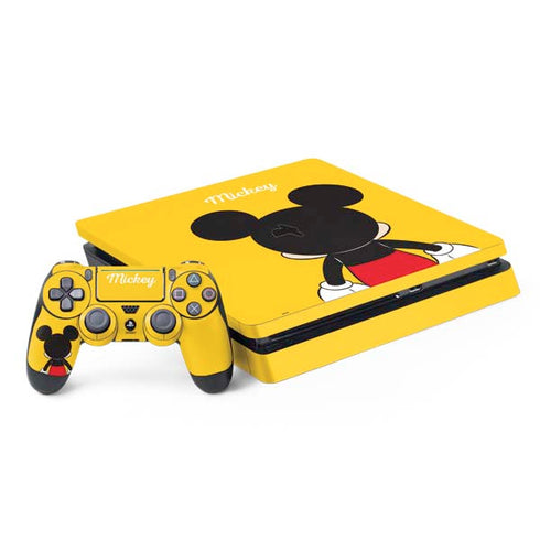 Disney Mickey Mouse Backwards PS4 Slim Bundle Skin