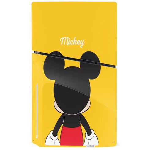 Disney Mickey Mouse Backwards PS5 Slim Disk Bundle Skin