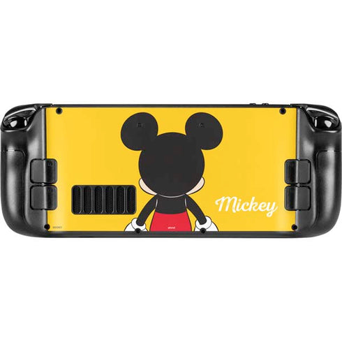 Disney Mickey Mouse Backwards Steam Deck Handheld Gaming Computer Skin
