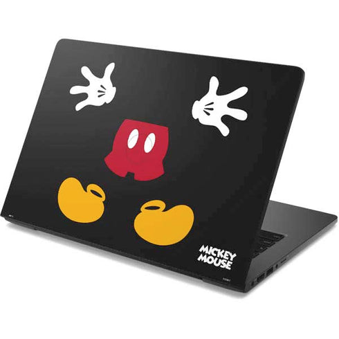 Disney Mickey Mouse Body Dell Chromebook Skin