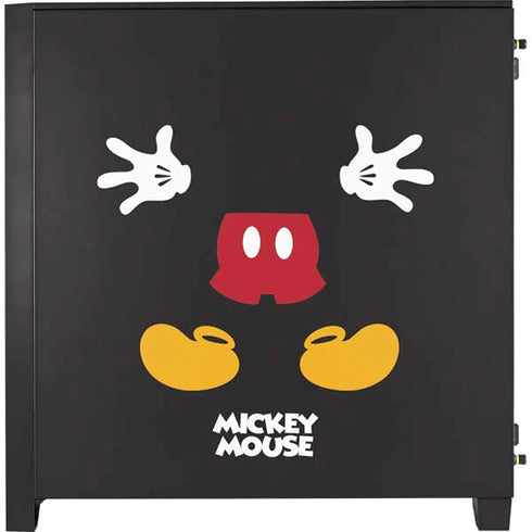 Disney Mickey Mouse Body Corsair 4000D Tempered Glass Mid-Tower ATX Case Skin
