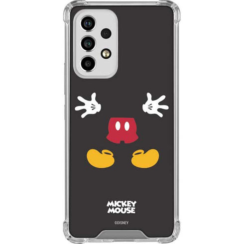 Disney Mickey Mouse Body Galaxy A53 5G Clear Case