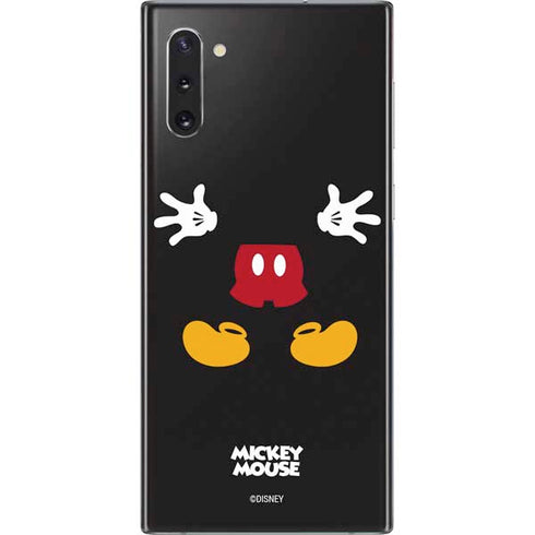 Disney Mickey Mouse Body Galaxy Note 10 Skin