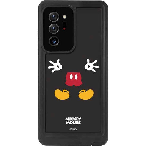 Disney Mickey Mouse Body Galaxy Note20 Ultra 5G Waterproof Case