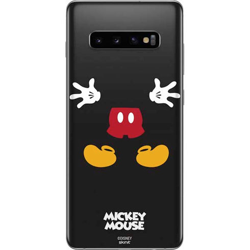 Disney Mickey Mouse Body Galaxy S10 Plus Skin