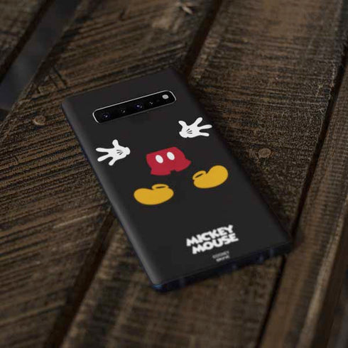 Disney Mickey Mouse Body Galaxy S10 Plus Skin