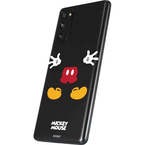 Disney Mickey Mouse Body Galaxy S20 Fan Edition Skin