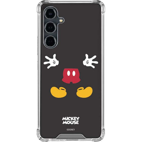 Disney Mickey Mouse Body Galaxy S23 FE Clear Case