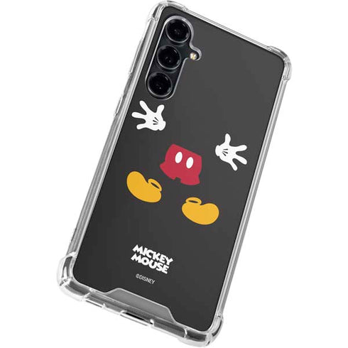 Disney Mickey Mouse Body Galaxy S23 FE Clear Case