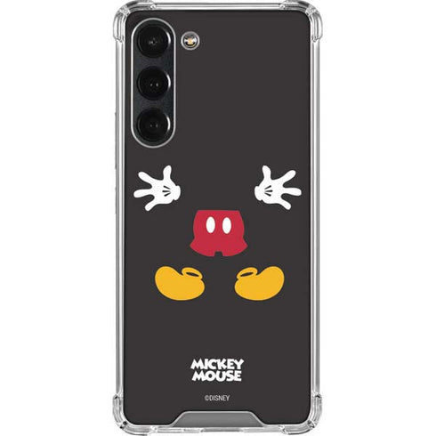 Disney Mickey Mouse Body Galaxy S23 Plus Clear Case