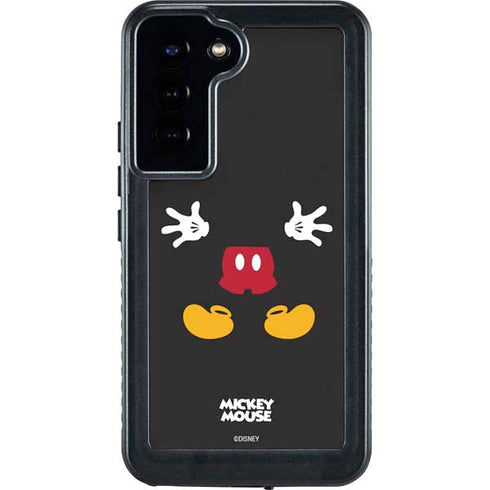 Disney Mickey Mouse Body Galaxy S23 Plus Waterproof Case