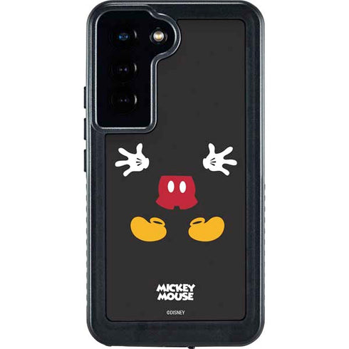 Disney Mickey Mouse Body Galaxy S23 Waterproof Case