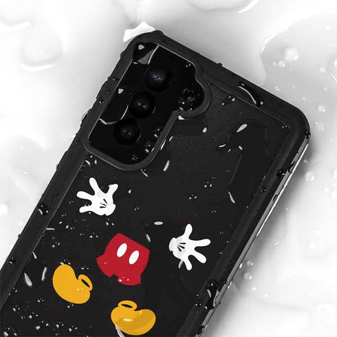 Disney Mickey Mouse Body Galaxy S23 Waterproof Case