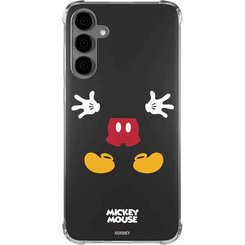 Disney Mickey Mouse Body Galaxy S24 Plus Clear Case