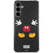 Disney Mickey Mouse Body Galaxy S24 Plus Clear Case