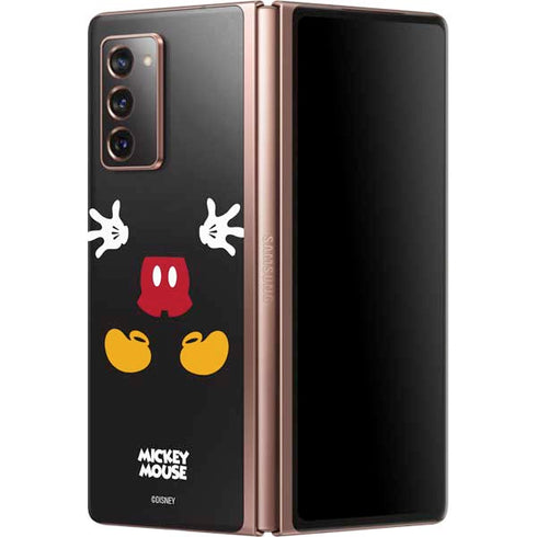 Disney Mickey Mouse Body Galaxy Z Fold2 5G Skin