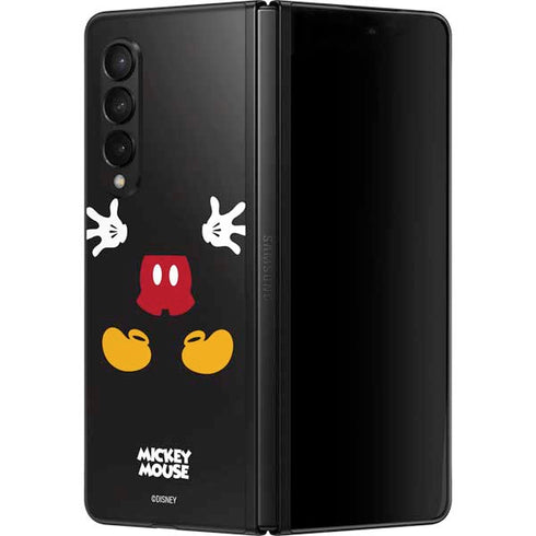 Disney Mickey Mouse Body Galaxy Z Fold3 5G Skin