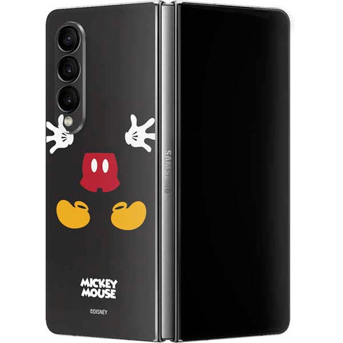 Disney Mickey Mouse Body Galaxy Z Fold4 5G Skin