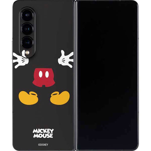 Disney Mickey Mouse Body Galaxy Z Fold4 5G Skin