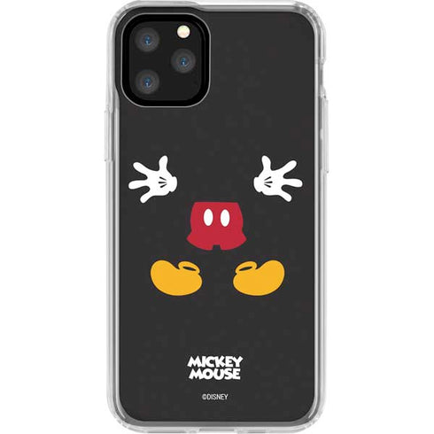 Disney Mickey Mouse Body iPhone 11 Pro Clear Case