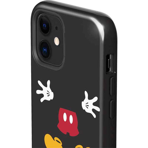 Disney Mickey Mouse Body iPhone 12 Impact Case