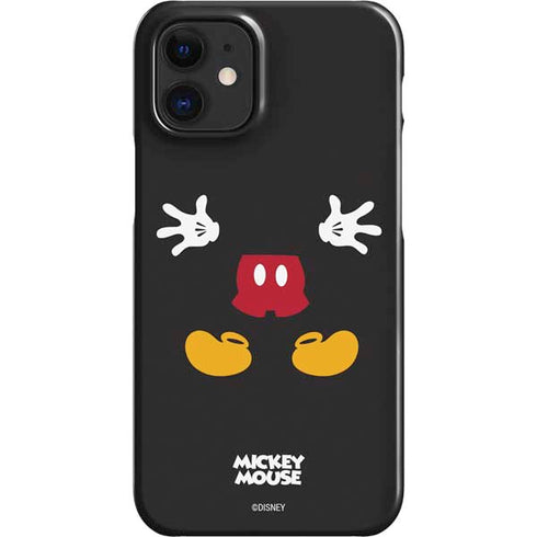 Disney Mickey Mouse Body iPhone 12 Mini Lite Case
