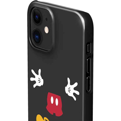 Disney Mickey Mouse Body iPhone 12 Mini Lite Case
