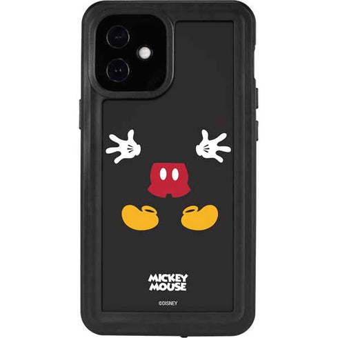 Disney Mickey Mouse Body iPhone 12 Mini Waterproof Case