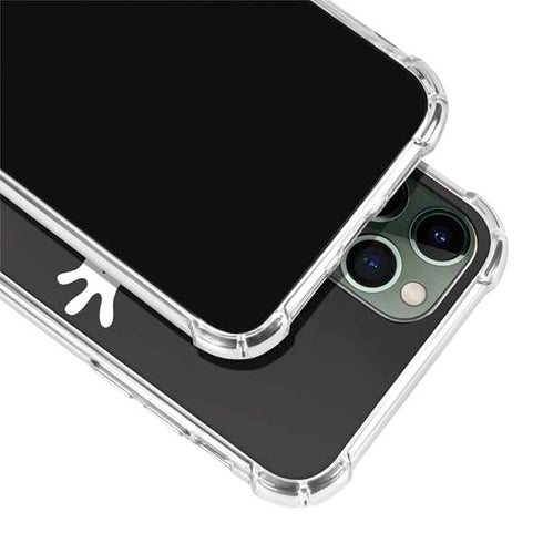 Disney Mickey Mouse Body iPhone 12 Pro Clear Case