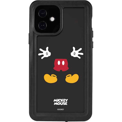 Disney Mickey Mouse Body iPhone 12 Waterproof Case