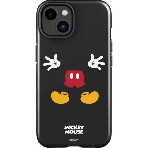 Disney Mickey Mouse Body iPhone 15 Plus Impact Case