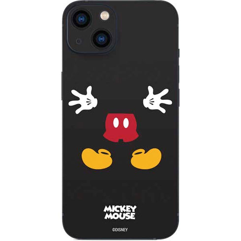 Disney Mickey Mouse Body iPhone 14 Plus Skin