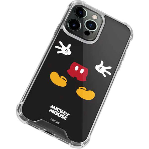Disney Mickey Mouse Body iPhone 15 Pro Clear Case