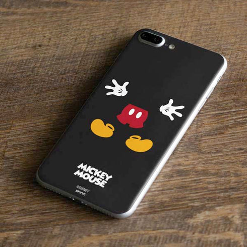 Disney Mickey Mouse Body iPhone 7 Plus Skin