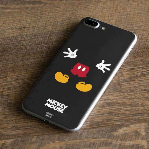 Disney Mickey Mouse Body iPhone 8 Plus Skin
