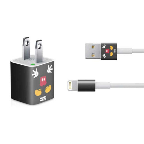 Disney Mickey Mouse Body iPhone Charger (5W USB) Skin