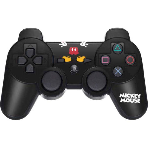 Disney Mickey Mouse Body PS3 Dual Shock wireless controller Skin