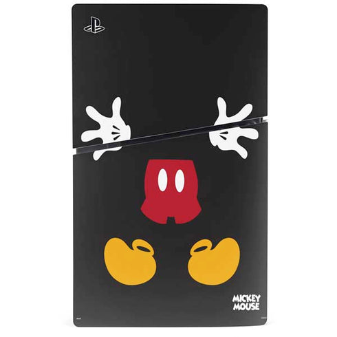 Disney Mickey Mouse Body PS5 Slim Disk Bundle Skin