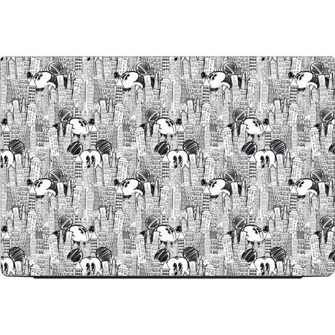Disney Mickey Mouse Cityscape Sketch Dell Vostro Skin
