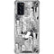 Disney Mickey Mouse Cityscape Sketch Galaxy Note20 5G Clear Case