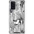 Disney Mickey Mouse Cityscape Sketch Galaxy Note20 5G Clear Case