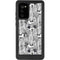 Disney Mickey Mouse Cityscape Sketch Galaxy Note20 5G Waterproof Case