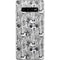 Disney Mickey Mouse Cityscape Sketch Galaxy S10 Plus Skin