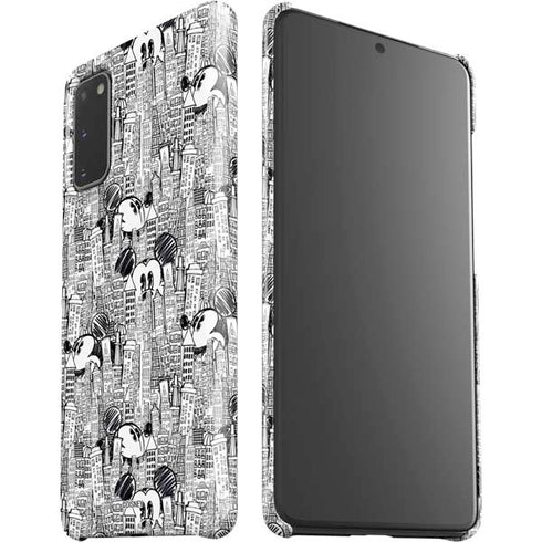Disney Mickey Mouse Cityscape Sketch Galaxy S20 Lite Case